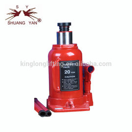 Voiture hydraulique Jack, couleur rouge portative de emballage en aluminium de bouteille de Jack