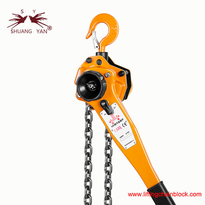 1500 kg 1,5 tonne Lever Block Chain Hoist American Type 4 Times Test de force de rupture Norme CE