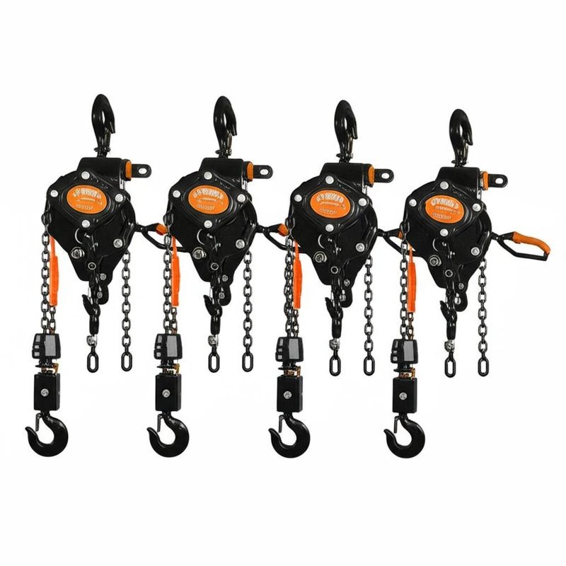 Durable and Safe Material Handling with 8mm Chain Diameter Lever Block